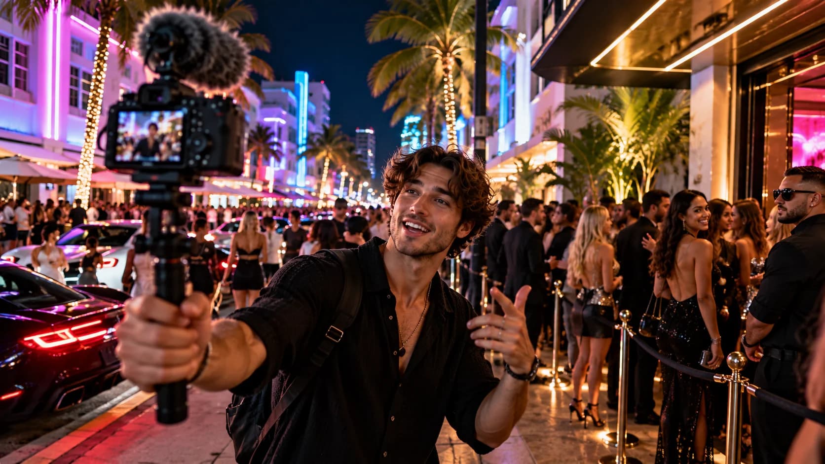 Creator capturing a moment